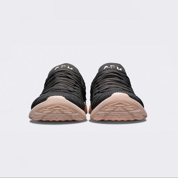 Free People x APL Techloom Wave Trainers Sneakers Anthracite / Vanilla Cream - Picture 4 of 7